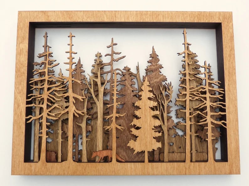 💖Forest Wildlife - Handcrafted Art