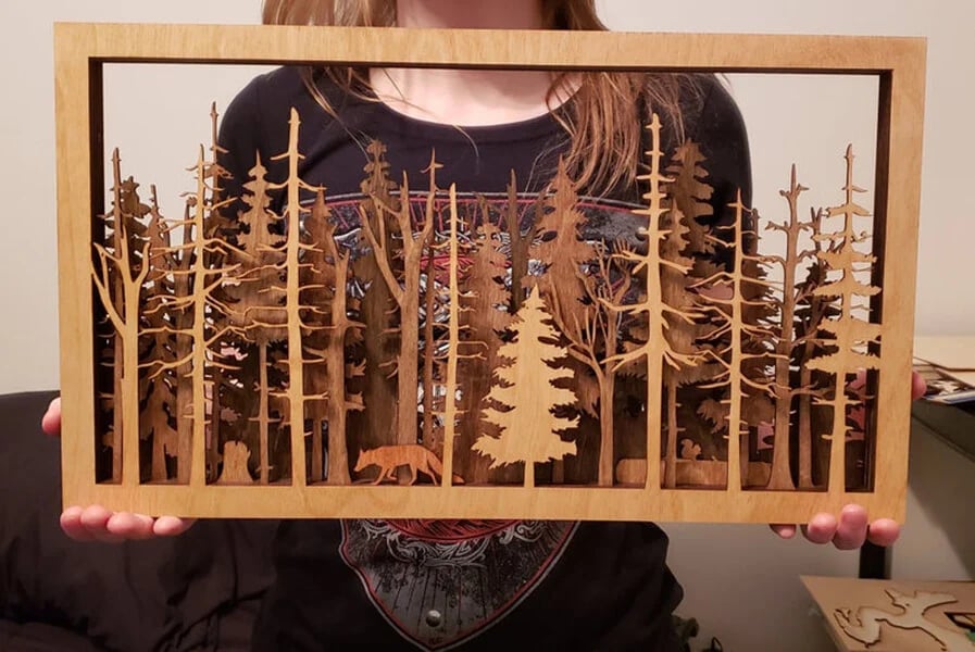 💖Forest Wildlife - Handcrafted Art
