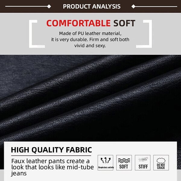 ๐Early Christmas Sale 2023 -๐ S-shaped PU Leather Leggings