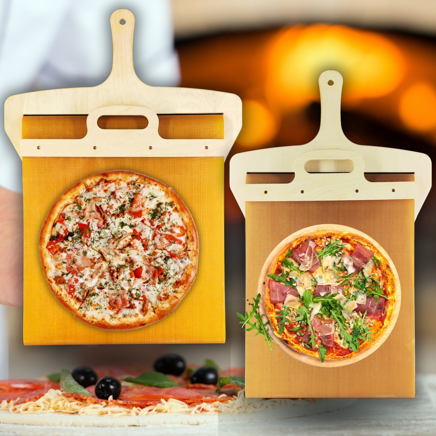 š„PROMOTION 49% OFF- Sliding Pizza Peel