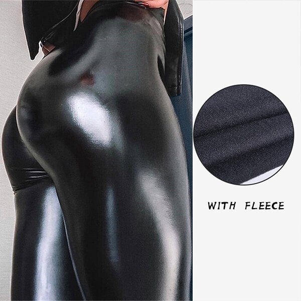 ๐Early Christmas Sale 2023 -๐ S-shaped PU Leather Leggings