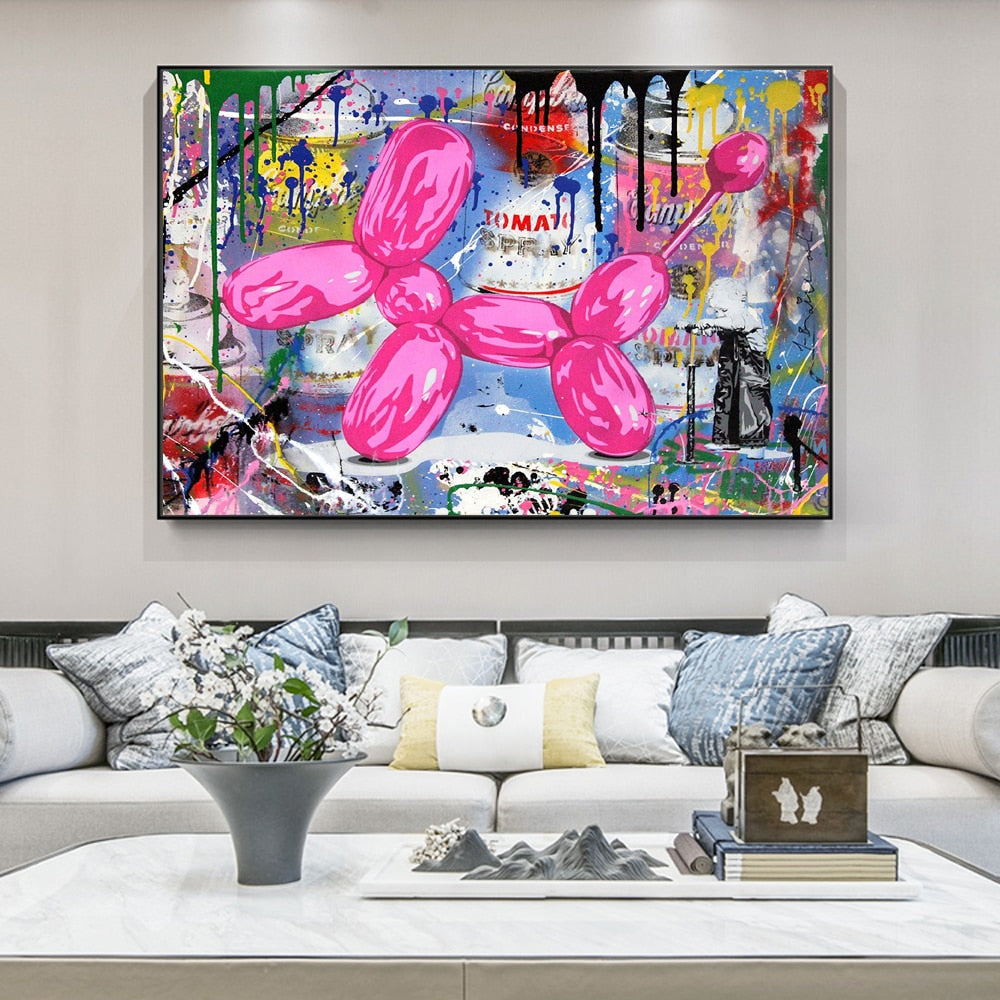 Balloon Dog Painting