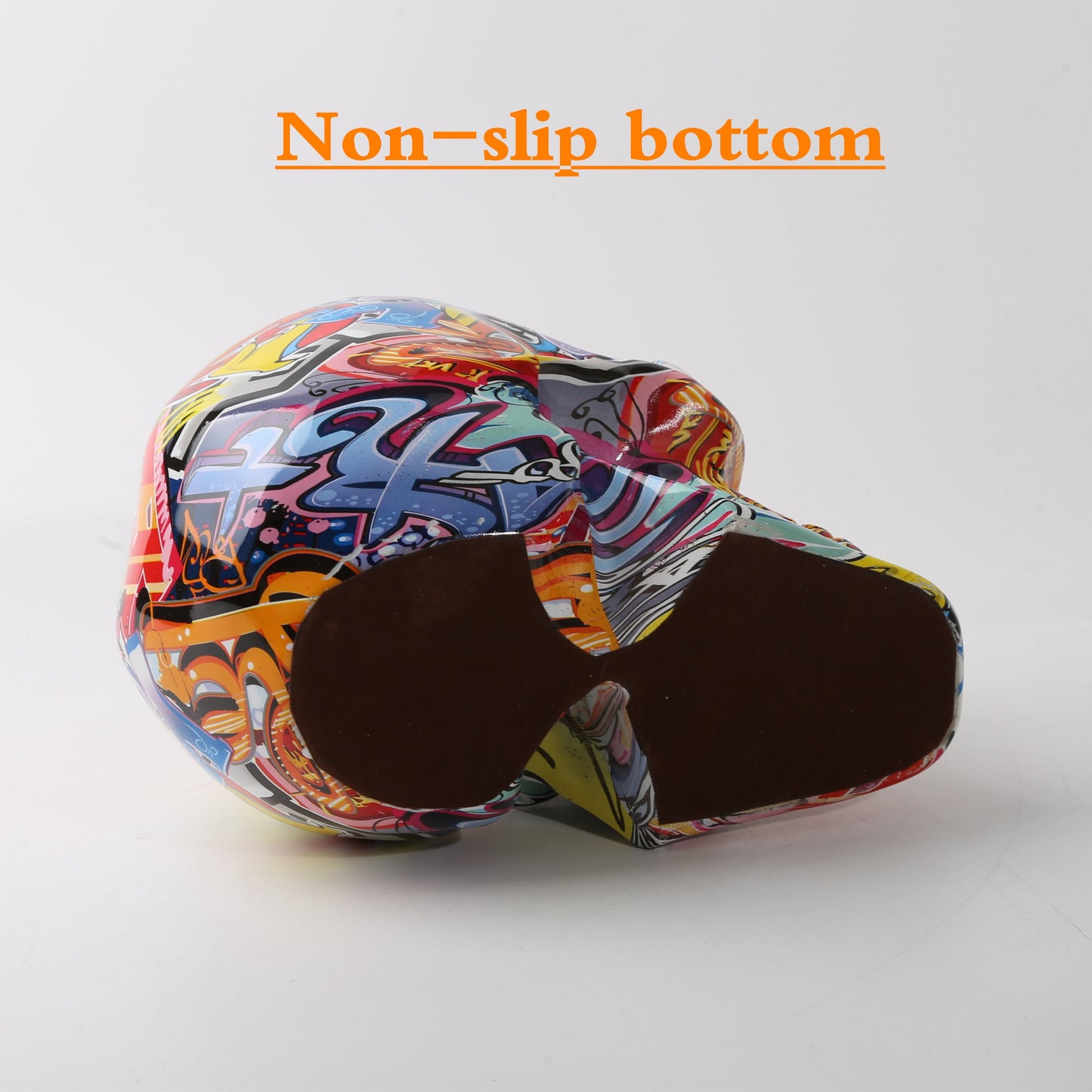Graffiti Painted Skull Bottle Holder