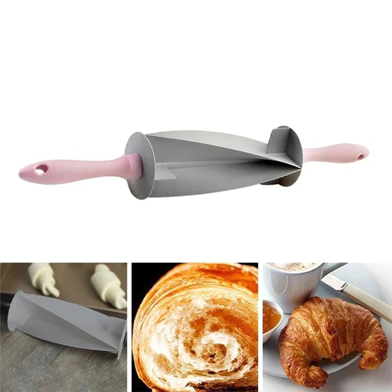 Multi-purpose rolling pin for cutting dough
