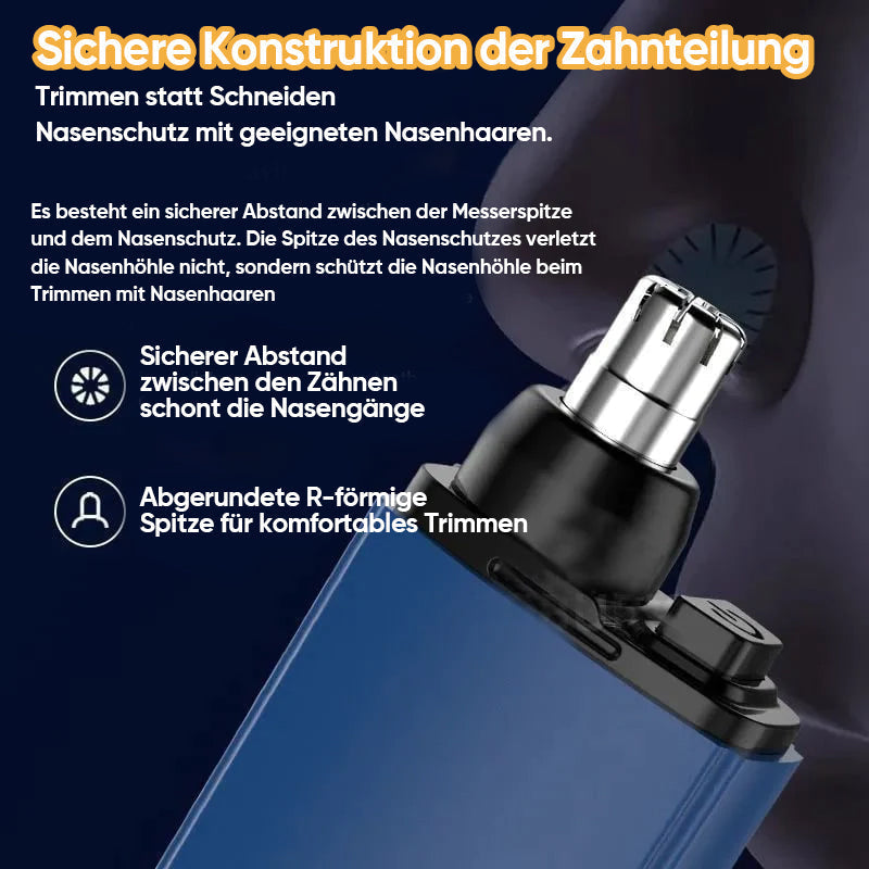 PORTABLE NOSE HAIR TRIMMER
