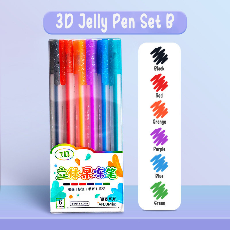 🎄Christmas Pre-sale Promotion🔥3D Jelly Pen Set