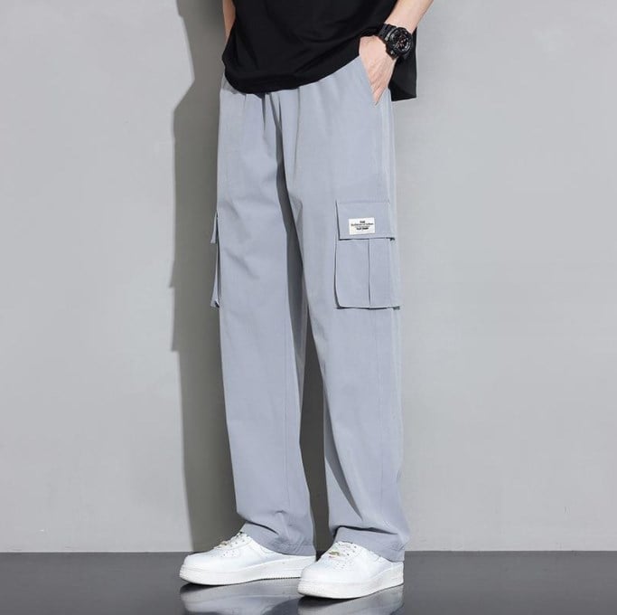 🔥MEN'S ICE SILK CARGO PANTS