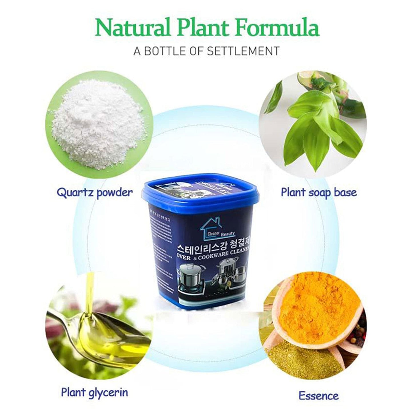 🔥49% OFF🔥Powerful Stainless Steel Cookware Cleaning Paste