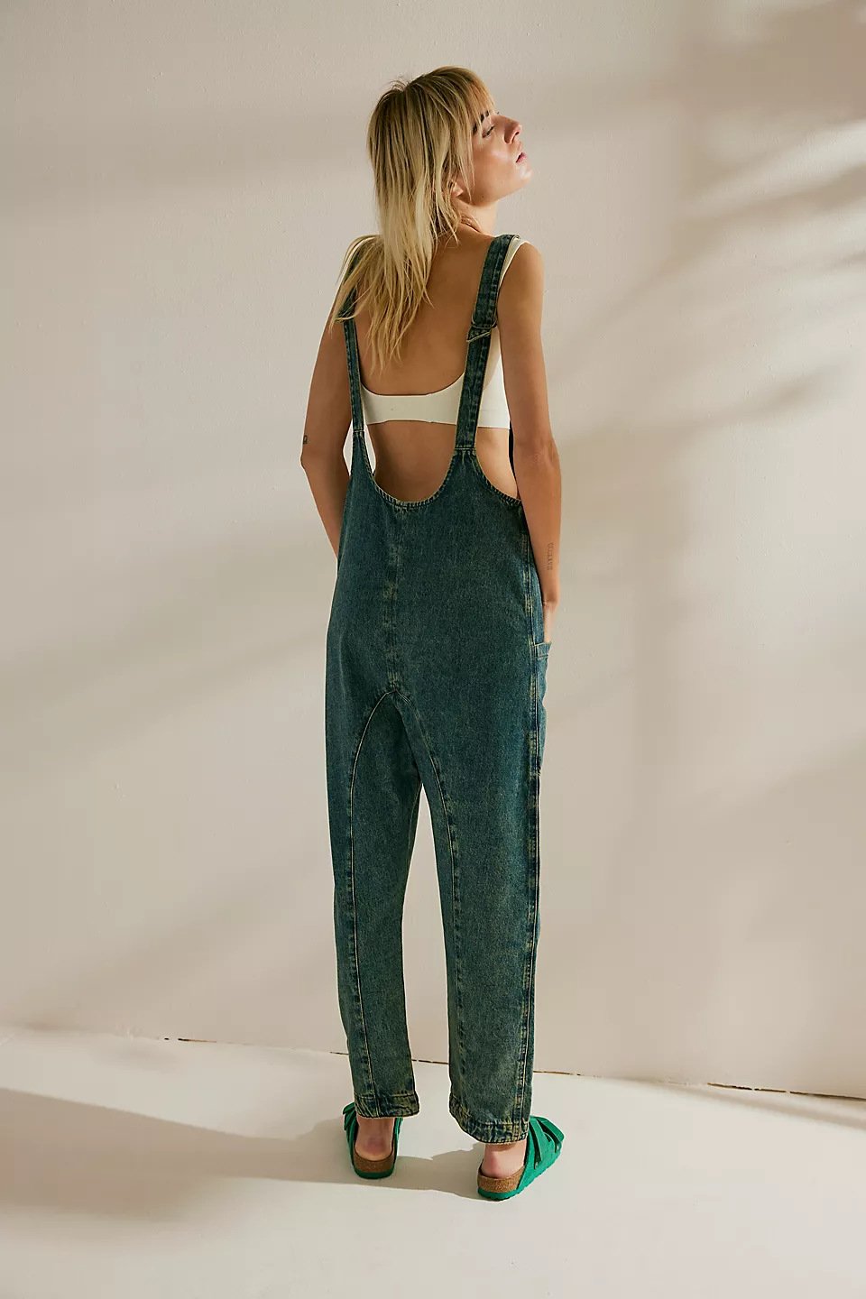 50% OFF🔥Denim Jumpsuit With Pockets