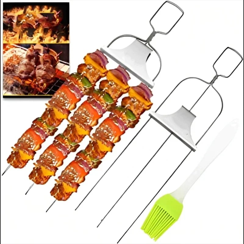 π₯2024 HOT SALE - 3 Way Grill Skewers