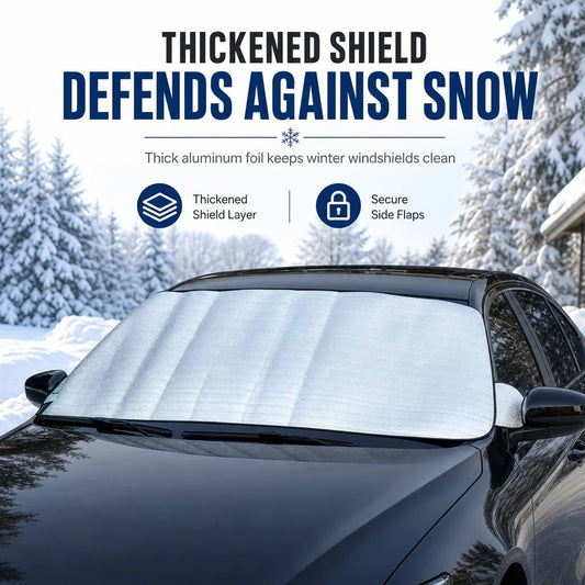 ❄️ Double-Sided Windshield Snow Cover | 0.7×1.5m