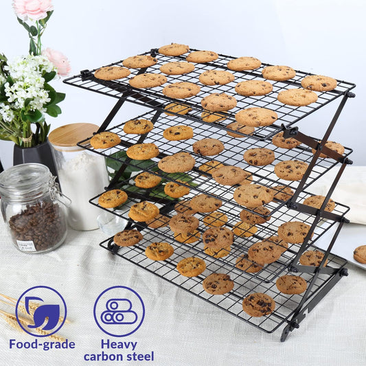 Multi-layer three-dimensional baking rack——Optimize space and speed up the cooling of baked goods every time