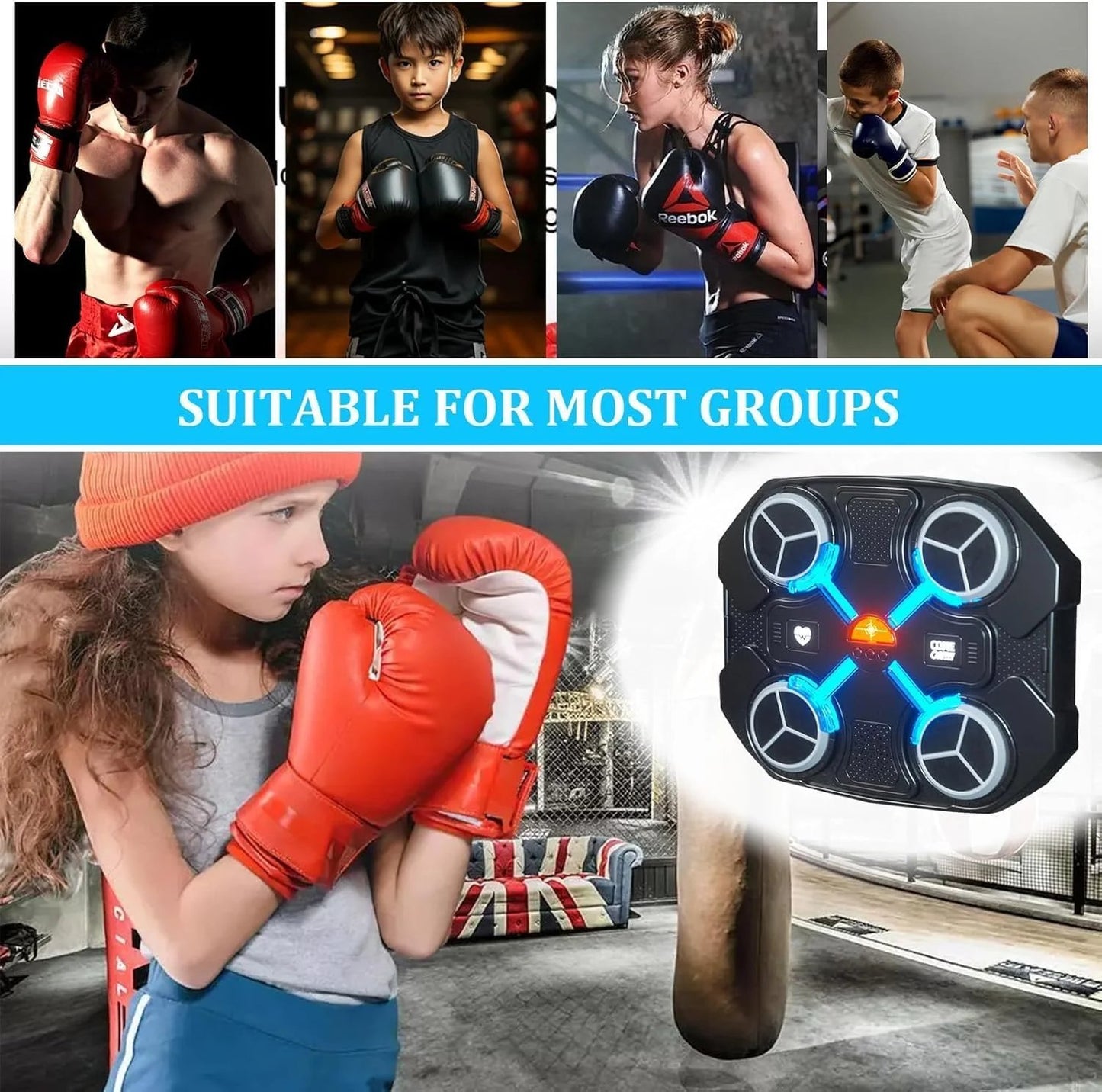 🔥Black Friday Sale - 49% OFF - 🥊Music Boxing Machine for Kids