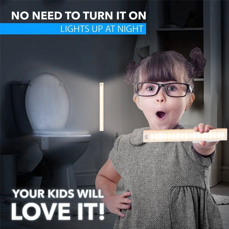 🔥NEW YEAR SALE 49% OFF💡Punch-free Smart Sensor Magnetic Rechargeable LED Lights