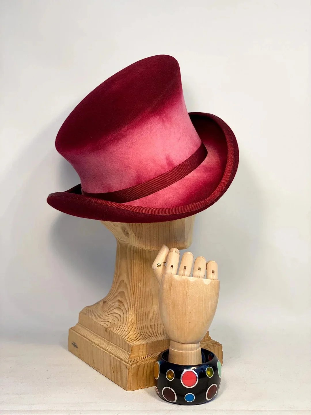 🎁20% OFF - Asymmetric wool  top hat