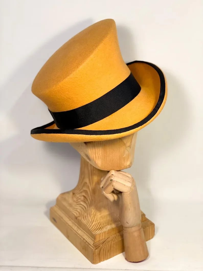 🎁20% OFF - Asymmetric wool  top hat
