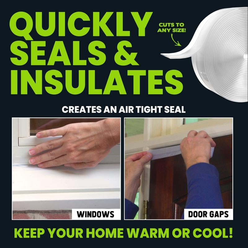 🔥Windproof Sealing Insulating Tape - Keep Rooms Warm - Winter Sale!