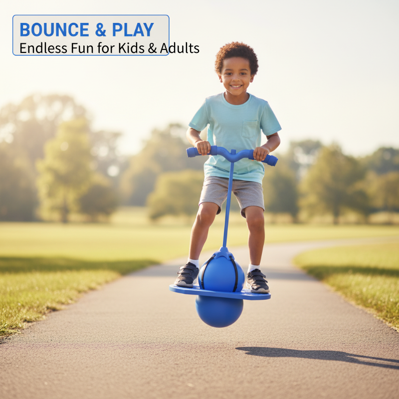 Vitality Fitness Bouncing Ball - Ignite Wild Energy and Master Every Jump with Rock-Solid Confidence