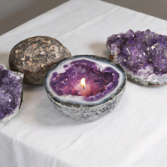 🎅 Christmas Hot Sale🌟 Mineral crystal candles that heal the soul