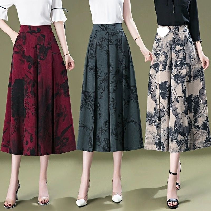 🔥2024 Hot Sale 🔥- Elegant women's chiffon skirt with wide legs💕