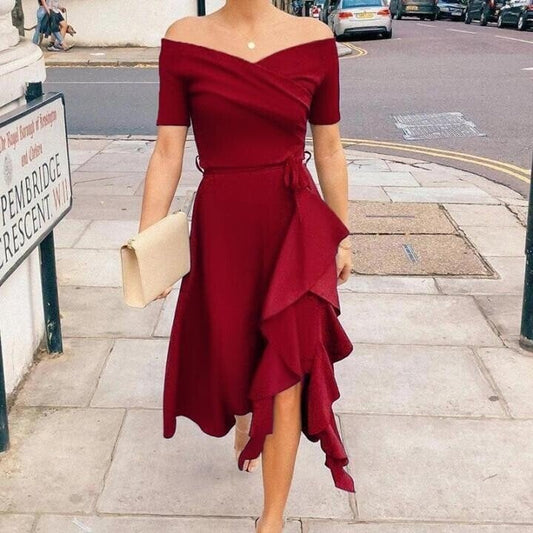 The Passion Of Being Missed Midi Dress - Buy two and get free shipping!