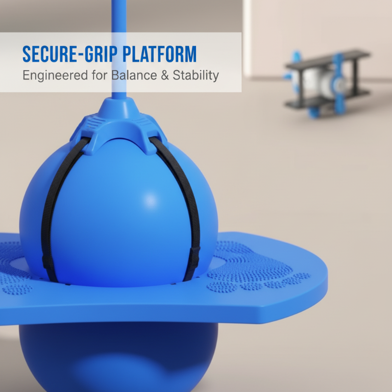Vitality Fitness Bouncing Ball - Ignite Wild Energy and Master Every Jump with Rock-Solid Confidence