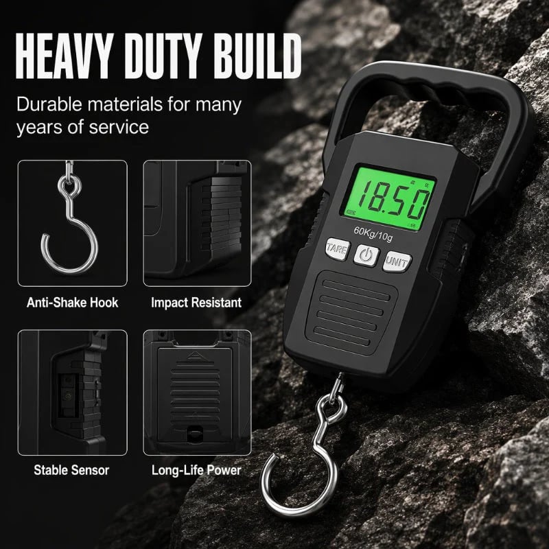 🔥HOT SALE🔥⏰Digital Handheld Luggage Scale