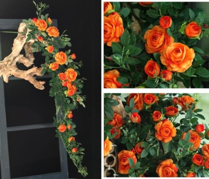 🎁- Realistic artificial roses