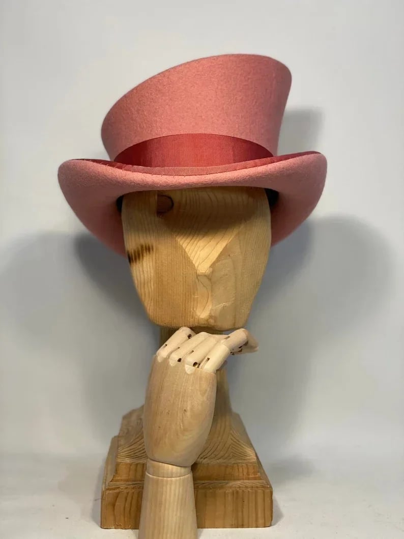 🎁20% OFF - Asymmetric wool  top hat