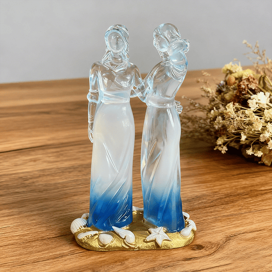 👩🏻‍🤝‍👩🏻Sisters by My Side, Celebrates Friendships Three Sisters Sculpture🎁Thanksgiving Day, Christmas, birthday gifts