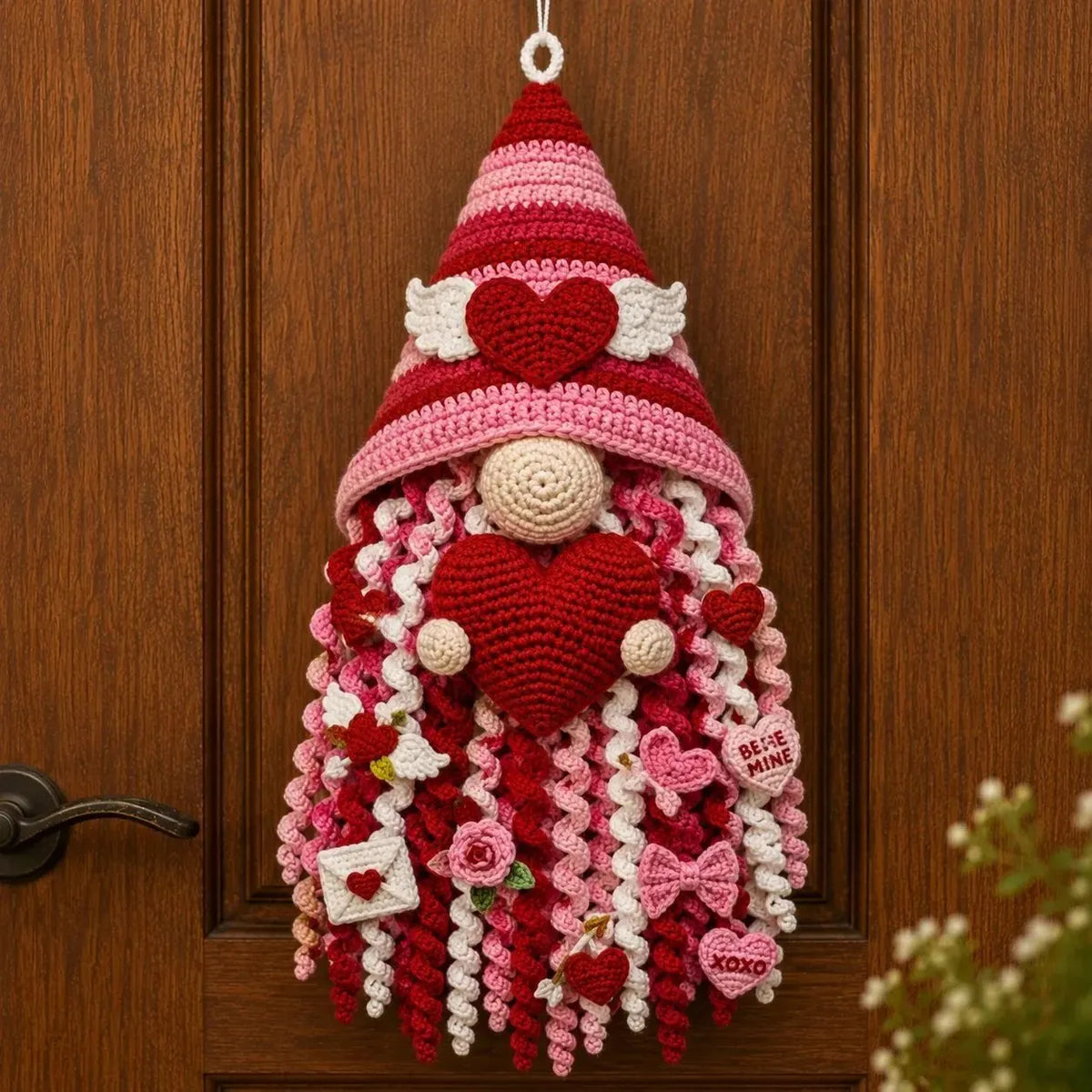 🎉🧶 DIY Dimensional Seasonal Crochet Door Hanger Kit Collection | Coordinated Yarn, Filling, Accessories & Step-by-Step Instructions Included 💕
