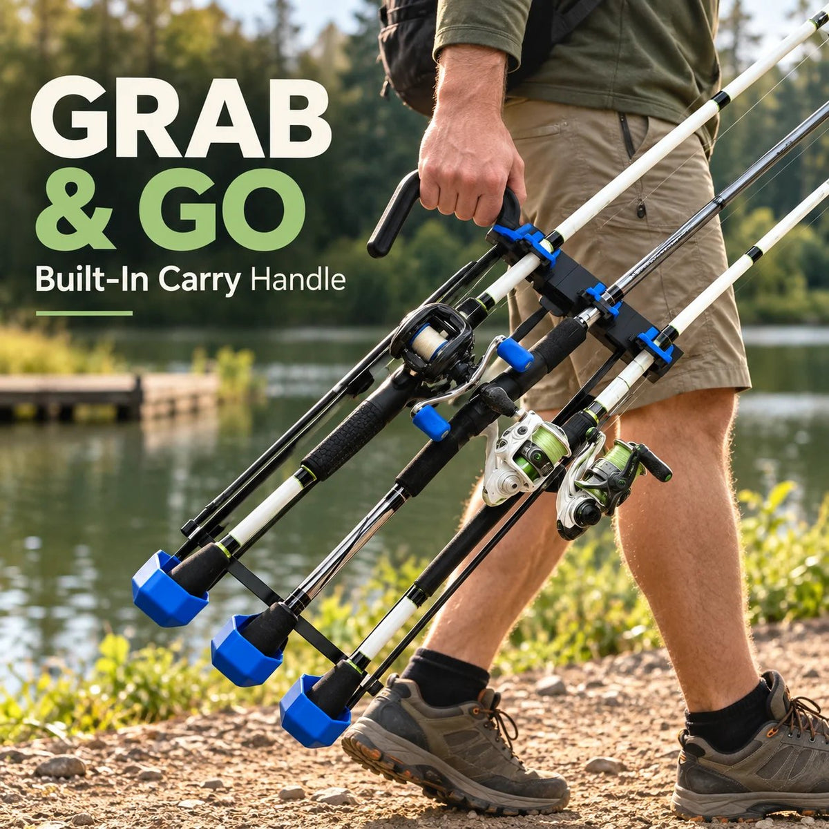 🎣Adjustable Fishing Rod Holder