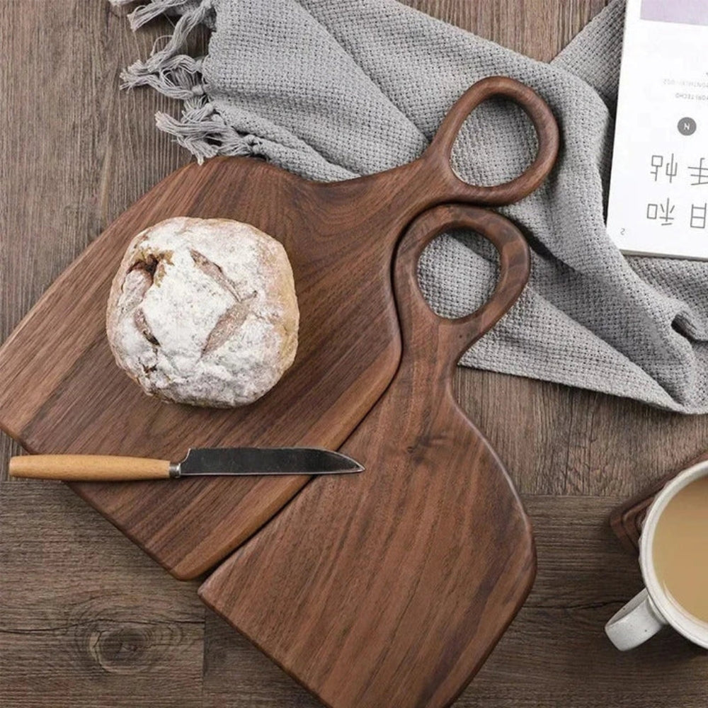 Walnut Wood Cut - Stylish, Space-Saving Walnut Boards for Easy Prep & Serve