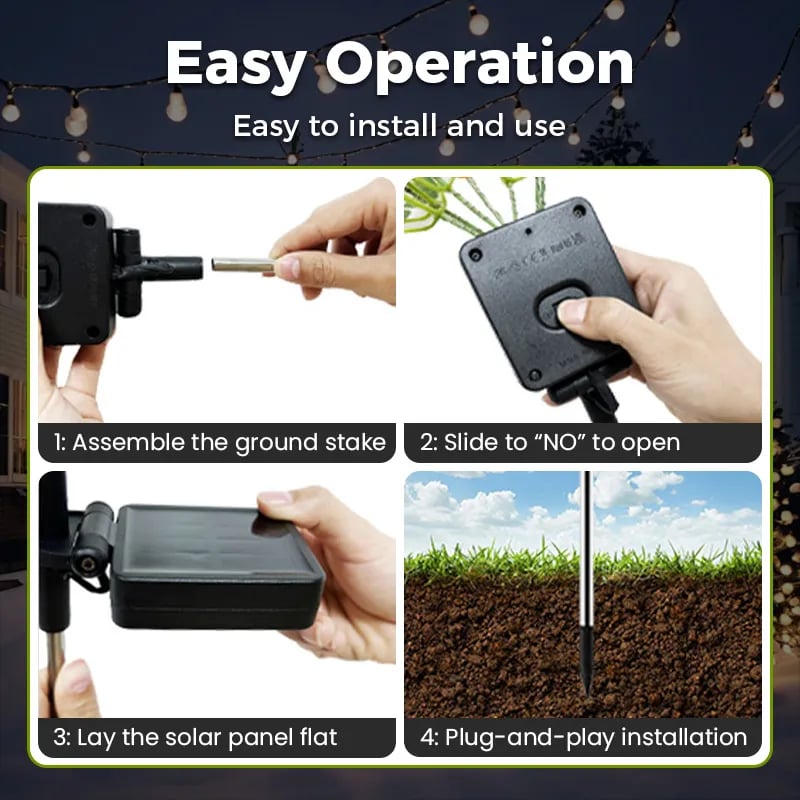 🎄 Solar Christmas Tree Path Lights | 5 Outdoor Styles