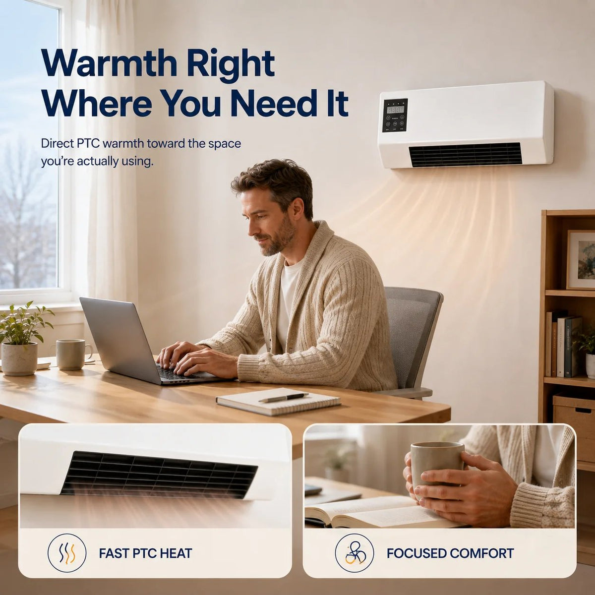 🔥 Limited-Time 50% OFF☀️The No-drill Installation Air Conditioner That Works All Year Round