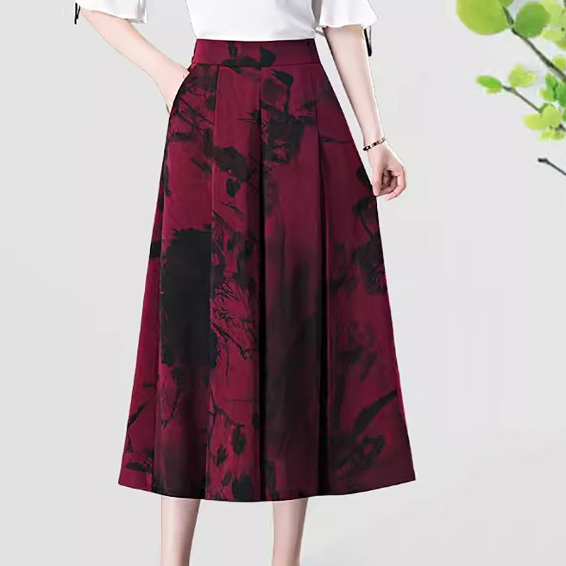 🔥2024 Hot Sale 🔥- Elegant women's chiffon skirt with wide legs💕