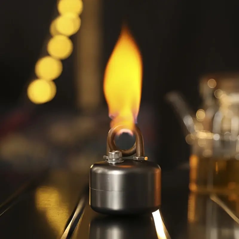 🏕️High-Power Portable Outdoor Alcohol Stove