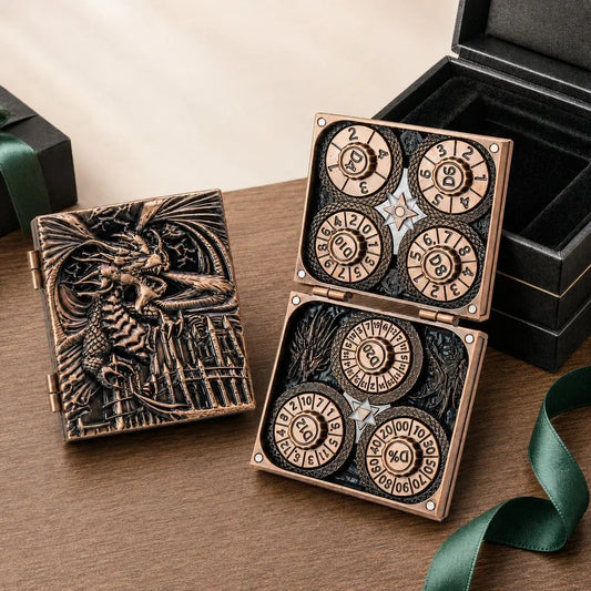 🐉7-in-1 Pocket Spinner DND Dice Set🎲