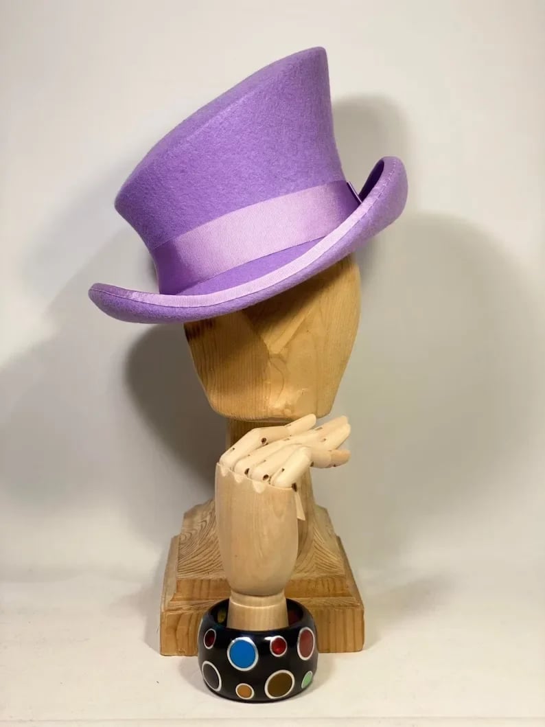 🎁20% OFF - Asymmetric wool  top hat