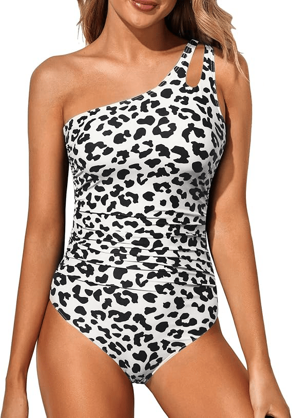 🩱One Shoulder One Piece Swimsuit🏖️