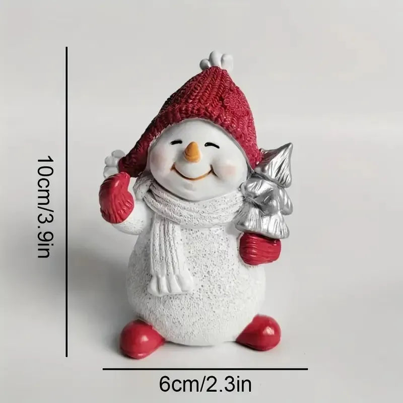 ⛄Classic Resin Snowman Figurine
