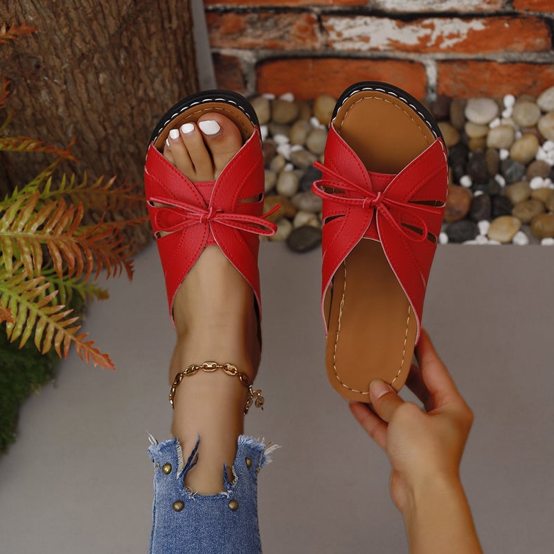 Comfortable Bow Sandals For Women