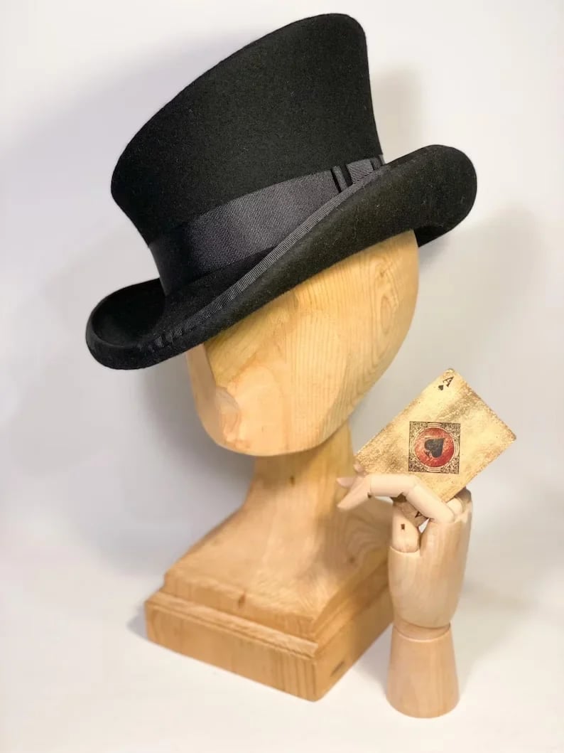 🎁20% OFF - Asymmetric wool  top hat