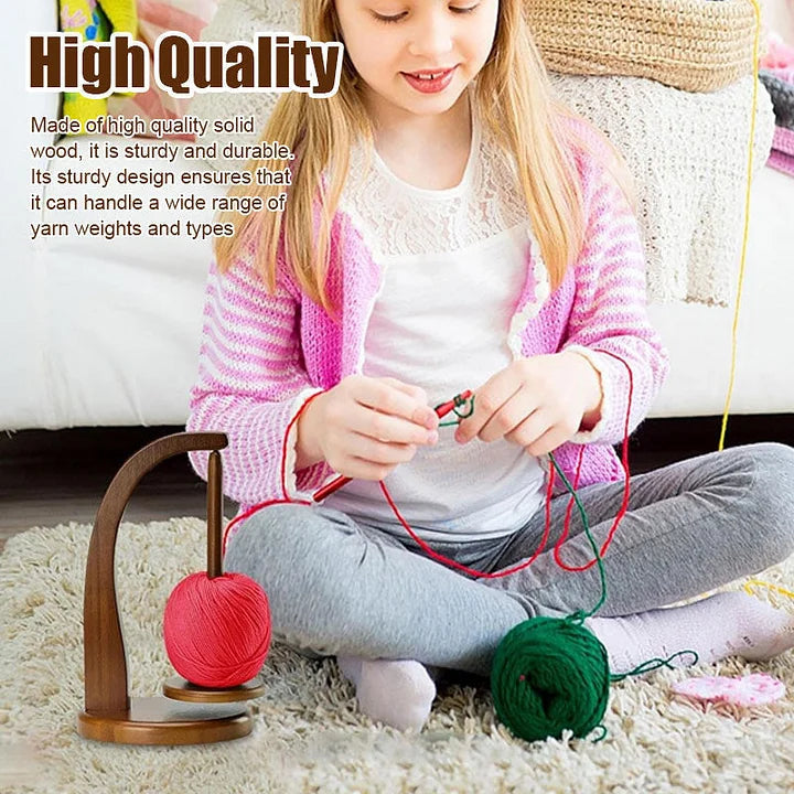 Portable Rotatable Yarn Standard