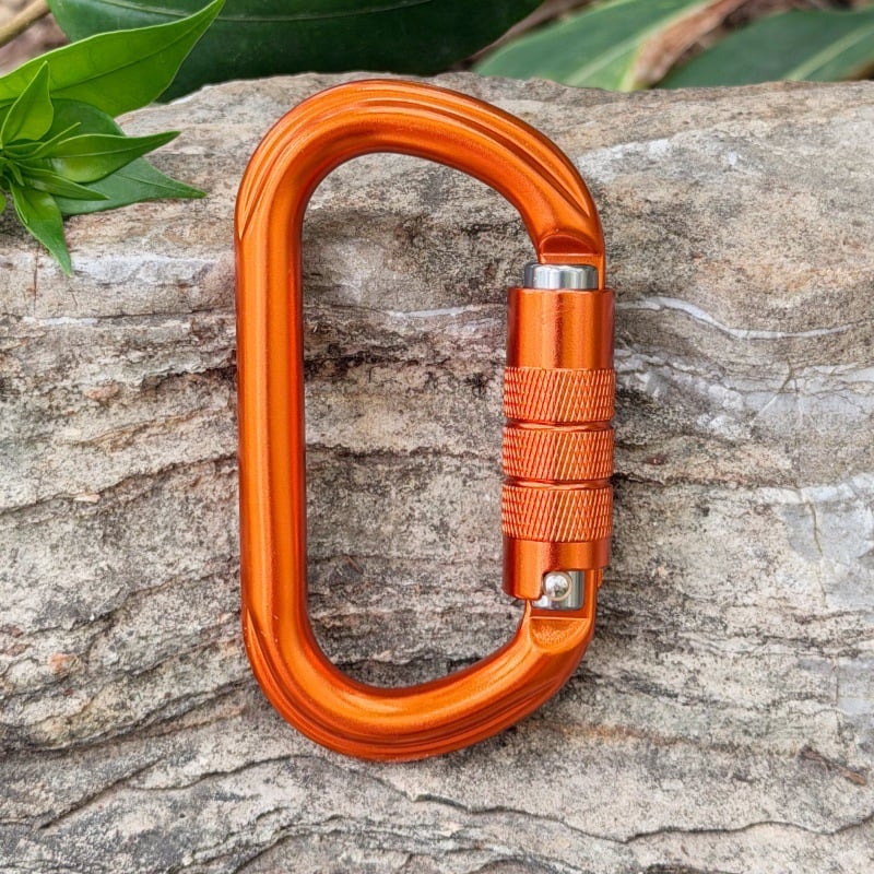 25KN Auto-Locking Carabiner