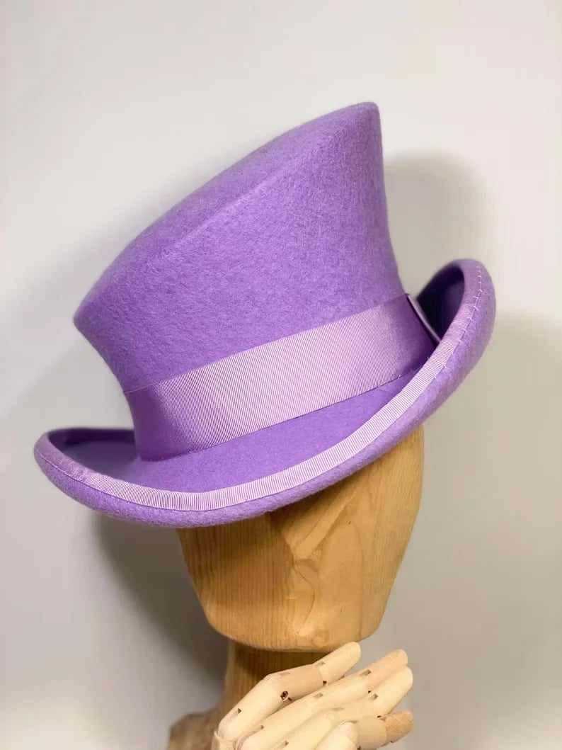 🎁20% OFF - Asymmetric wool  top hat