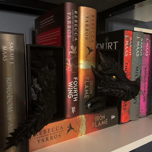 3D Dragon Emerging Book Nook Dragon Tail Bookshelf Decor Fantasy Lovers