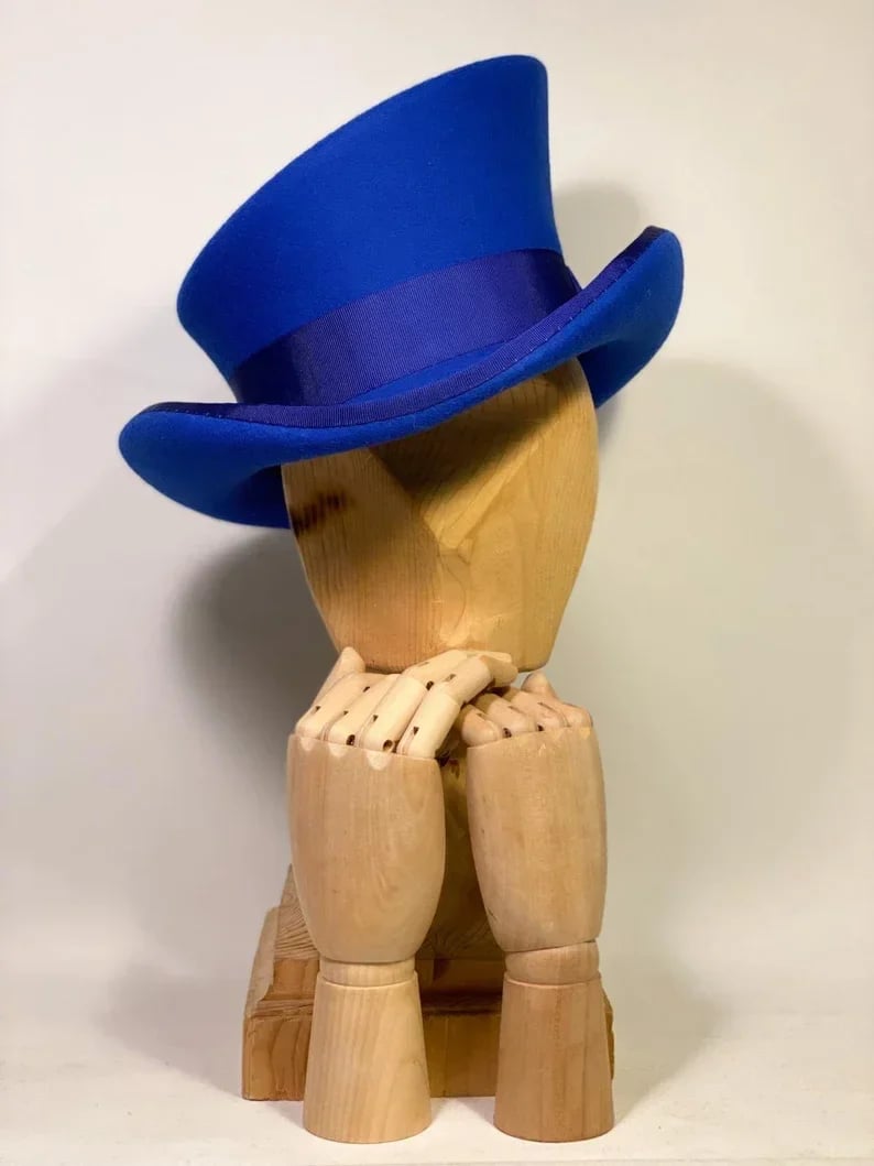 🎁20% OFF - Asymmetric wool  top hat