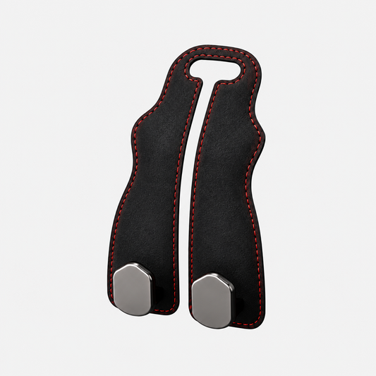 Suede Leather Car Seat Hook