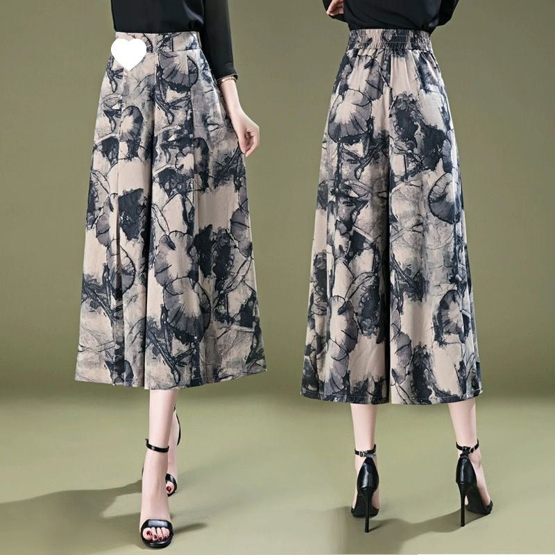 🔥2024 Hot Sale 🔥- Elegant women's chiffon skirt with wide legs💕